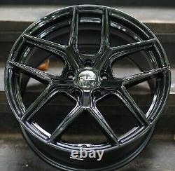 18 Noir RS-1 Alliage Roue BMW Mini F54 F55 F56 F57 F60 Coupé Cabriolet 5x112