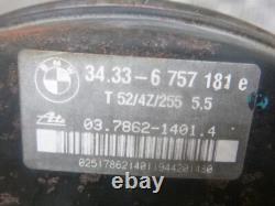 2004 Bmw Mini One Brake Servo & Master Cylinder 6757181e