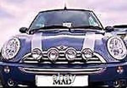 2 BMW MINI Projecteurs De Route Pour Conduite En Chrome Wipac S6055