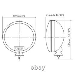 2 BMW MINI Projecteurs De Route Pour Conduite En Chrome Wipac S6055