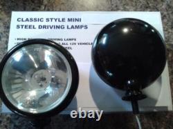 2 BMW Mini Spot Feux Conduite Lampes en Chrome Auxiliaire Wipac S6055 Originaux