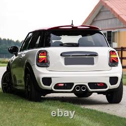 2 feux arrière led noir pour BMW MINI One Cooper F55 F56 F57 de 01/2014 à 2019