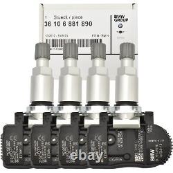 4X TPMS Capteur de pression des pneus 6881890 6856209 BMW GROUP MINI OE
