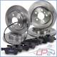 4x Disque De Frein +plaquettes +contact Avant+arri&Egrave;re Pour Bmw Mini 32487187