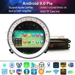 7 DAB+Autoradio Android 9.0 WIFI Bluetopth 5.0 Carplay DSP for BMW Mini Cooper