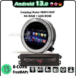 8-Core Android 13 Autoradio Navi BMW Mini Cooper CarPlay WiFi DVD GPS Navi Radio