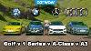 Audi A3 V Bmw 1 Series V Vw Golf V Mercedes A Class Which Is Best