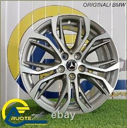 B566 4 Jantes en Alliage 18 Original BMW X1 X2 Série 1 2 F40 F45 F46 U10 U11