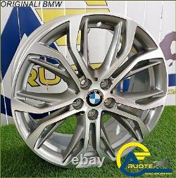B566 4 Jantes en Alliage 18 Original BMW X1 X2 Série 1 2 F40 F45 F46 U10 U11
