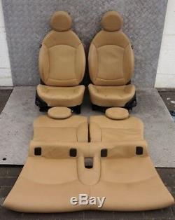 BMW MINI COOPER 1 R56 Sport Complètement en cuir beige intérieurs sièges avec