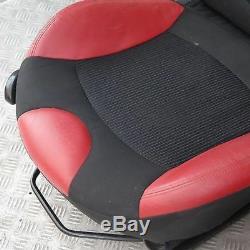 BMW MINI COOPER ONE 2 R56 Sport demi cuir rouge intérieurs sièges avec airbag