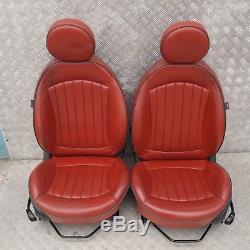 BMW MINI COOPER ONE R56 Sport Complètement en cuir rouge intérieurs sièges avec