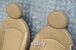 BMW Mini Cooper One 2 R56 Sports Complet Cuir Beige Intérieur Siège avec Airbag