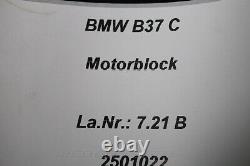 BMW Mini F54 One D XK31 B37 1.5L Diesel Piston Moteur Bloc Vilebrequin LHD Ll