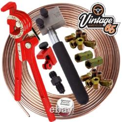 BMW Mini One Cooper din 10mm Métrique Kunifer DIY Tuyau Frein Brillant Repair De