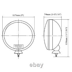 BMW Mini Spot Feux Chrome Wipac S6055 E Marqué Route Légal En Europe Mot Pass
