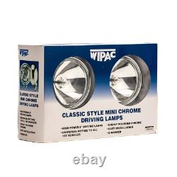 BMW Mini Spot Feux Chrome Wipac S6055 E Marqué Route Légal En Europe Mot Pass
