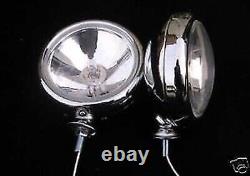 BMW Mini Spot Feux Conduite Lampes Kit Complet Inox Acier Brossé Comme Chrome