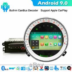 CarPlay DAB+Android 9.0 Autoradio GPS BMW Mini Cooper WiFi TNT Navi BT5.0 Canbus
