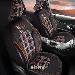 Car Seat Covers Convient pour BMW Mini Cooper One R50 Dynamic (1+1) Orange