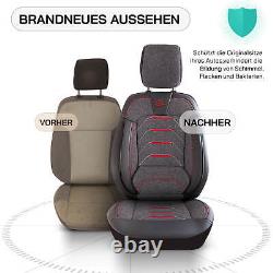 Car Seat Covers Siège Convient pour BMW Mini Cooper One R50 Bodrum (1+1) Rot