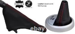 Couture Rouge Pour BMW MINI S One R50 R53 01-2006 Vitesse Automatique Frein Main