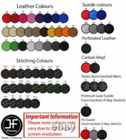 Couture Rouge Pour BMW Mini One Cooper S 04-07 Trois Pièce Bord Kit Cuir Housses