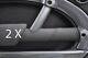 Coutures Noires Pour Bmw Mini One Cooper S 2004-2006 2x Cuir Porte Bord Housses