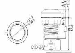 Démarrage du moteur bouton pour BMW MINI Works GP Cooper S One R53 R56 R55 R57 R58 Trim