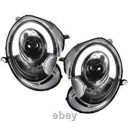 Ensemble De Phare Halogène Pour BMW Mini One Cooper Clubman 06-10 Clair-Noir LED