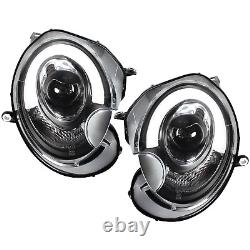 Ensemble De Phare Halogène Pour BMW Mini One Cooper Clubman 06-10 Clair-Noir LED