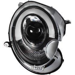 Ensemble De Phare Halogène Pour BMW Mini One Cooper Clubman 06-10 Clair-Noir LED