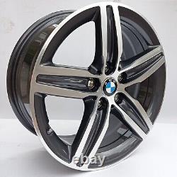 F379 Bd 4 Jantes en Alliage 17 Original BMW Serie 1 2 Tourer X1 X2 OEM 6850151
