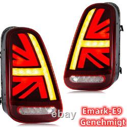 Feu arrière LED pour BMW Mini Cooper R50 r52 R53 2002 2006 E9 certification