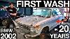 First Wash In 20 Years Bmw 2002 Disaster Detail Buy And Flip