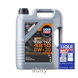Inspection Set 5 L Liqui Moly Top Tec 4210 0W-30 pour Mini- Mini One BMW