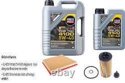 Inspection Set Huile Liqui Moly Top Tec 4100 5W-40 6L pour Mini One BMW X1