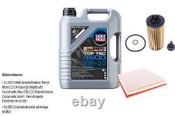 Inspection Set Huile Liqui Moly Top Tec 4600 5W-30 5L pour Mini One BMW X1