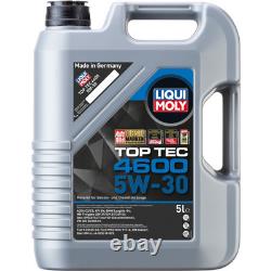 Inspection Set Huile Liqui Moly Top Tec 4600 5W-30 5L pour Mini One BMW X1
