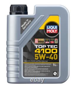 Inspection Set Liqui Moly Top Tec 4100 5W-40 6L pour Mini One BMW X1