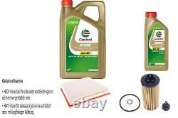 Inspection Set castrol edge Titane 5W-30 Ll 6L pour Mini One BMW
