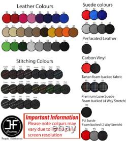 Kit De Dash Cinq Pièces En Cuir Rouge Pour BMW Mini One Cooper S 00-04 DSG2