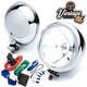 Kit De Lampe Spot Chrome Et C&acirc;blage Pour Bmw Mini Cooper S One Mk1