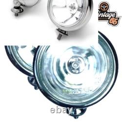 Kit De Lampe Spot Chrome Et Câblage Pour BMW Mini Cooper S One Mk1