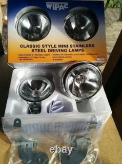 Kit De Lampes De Conduite BMW MINI En Acier Inoxydable Poli Comme Le Chrome