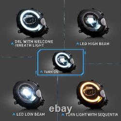 Kit Plein Phare LED pour BMW Mini Cooper R55 R56 R57 R58 R59 2007-2013