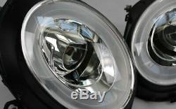 LED Béquille Phares BMW Mini Cooper R55 Chrome Clignotants LED Diurnes