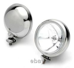 Lampes De Conduite BMW MINI En Acier Poli Comme Le Chrome WIPAC S6066 100£