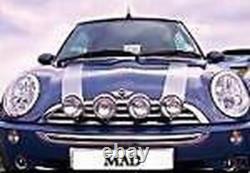 Lampes De Conduite BMW MINI En Acier Poli Comme Le Chrome WIPAC S6066 100£