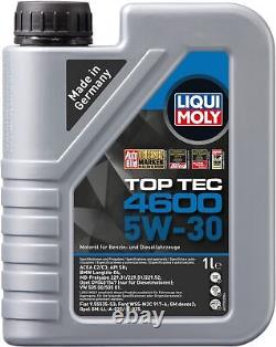 Mahle Ölfilter Liqui Moly Top Tec 4600 5W-30 7 L Pour Mini Mini One First Bmw 2